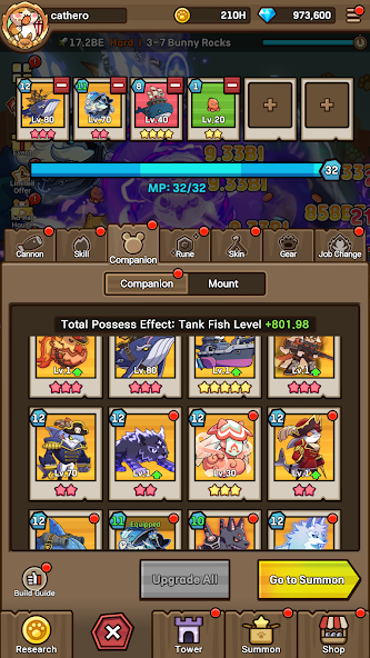  Cat Hero : Idle RPG screenshot